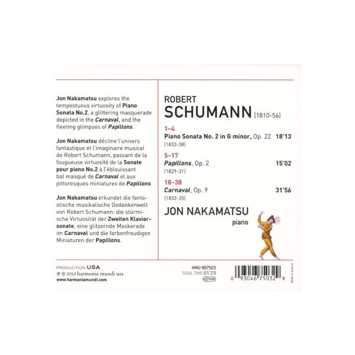 Schumann: Carnaval Op. 9, Sonata in G minor Op. 22, Papillons Op. 2 - slide-1