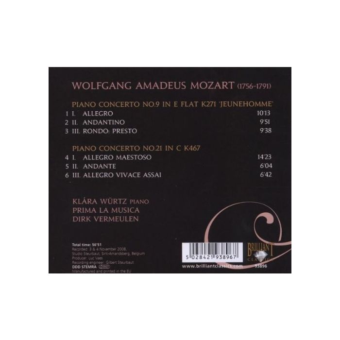 Mozart: Piano Concertos 9 & 21 - slide-1