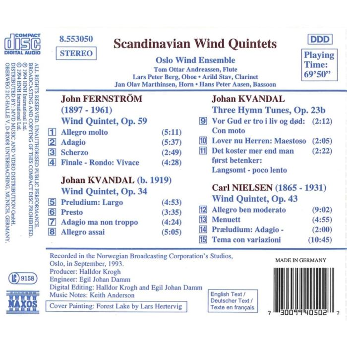 Scandinavian Wind Quintets - slide-1