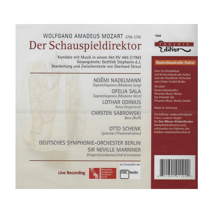 MOZART: Der Schauspieldirektor - slide-1