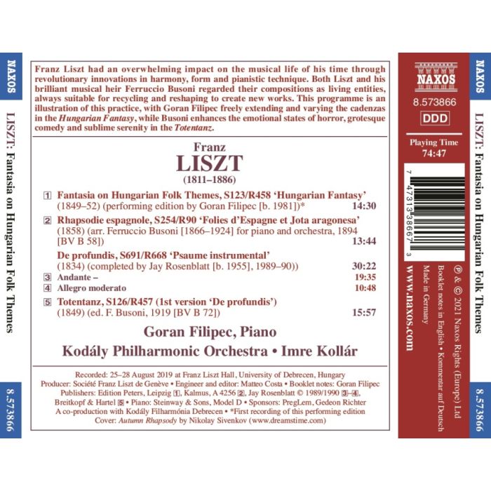 Liszt: Hungarian Fantasy - slide-1