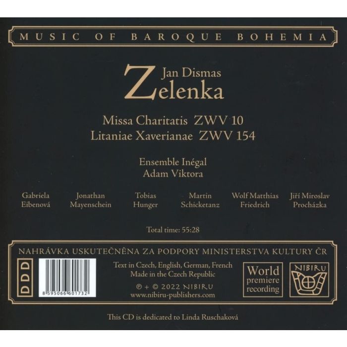 Zelenka: Missa Charitatis; Litaniae Xaverianae - slide-1