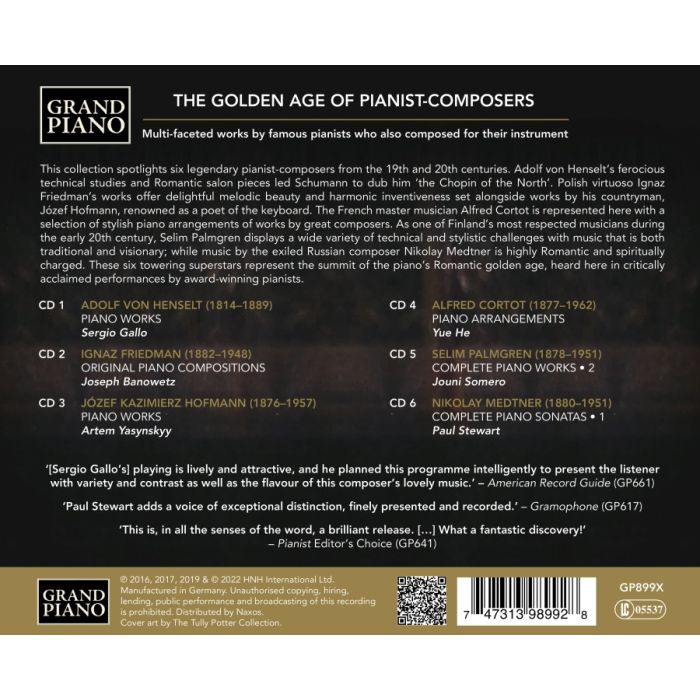 The Golden Age of Pianist-Composers - slide-1