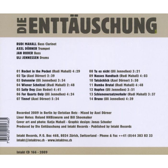 Mahall/ Dörner/ Roder/Jennessen: DIE ENTTÄUSCHUNG 5 - slide-1