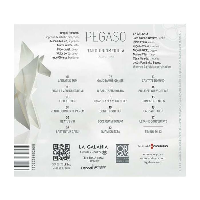 Merula: Pegaso - Psalms, Motets, Litanies - slide-1