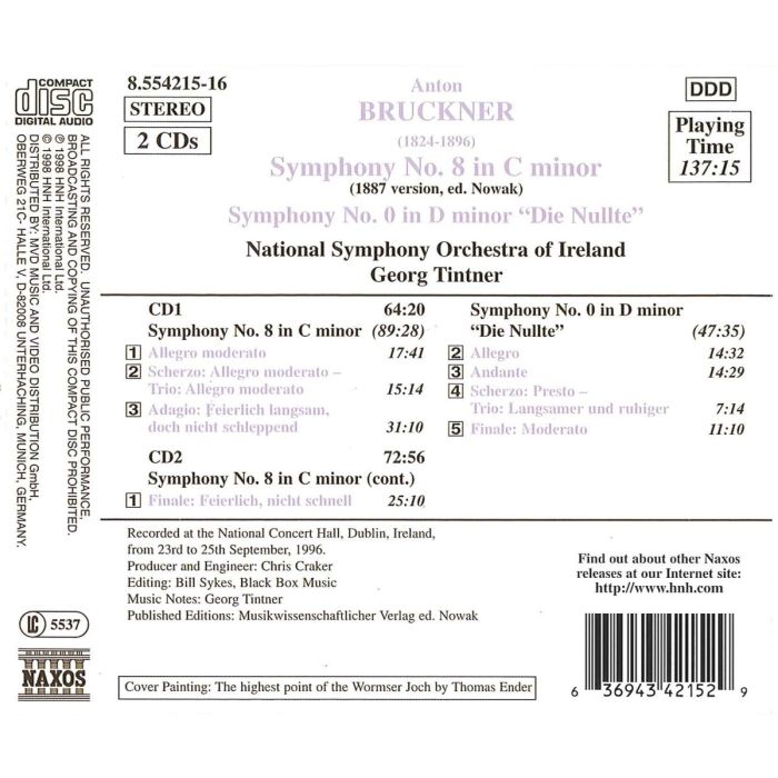 BRUCKNER: Symphonies - slide-1