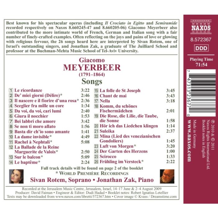 MEYERBEYER: Songs - slide-1
