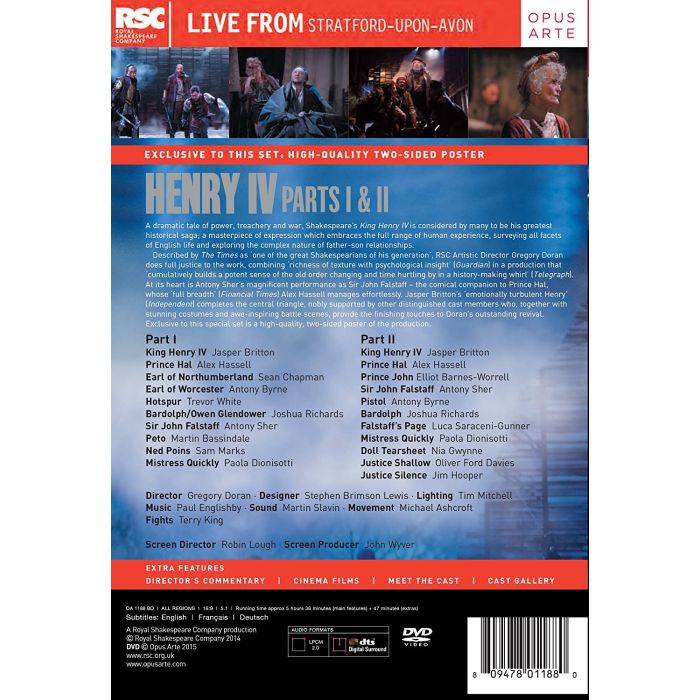 Shakespeare: Henry IV, Parts I & II - slide-1