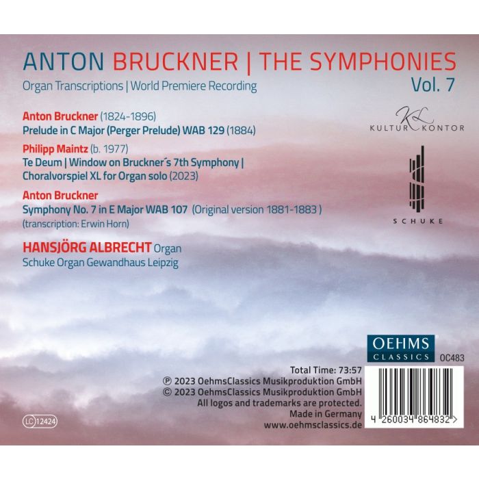 Bruckner: Symphony No. 7 - organ transcription - slide-1