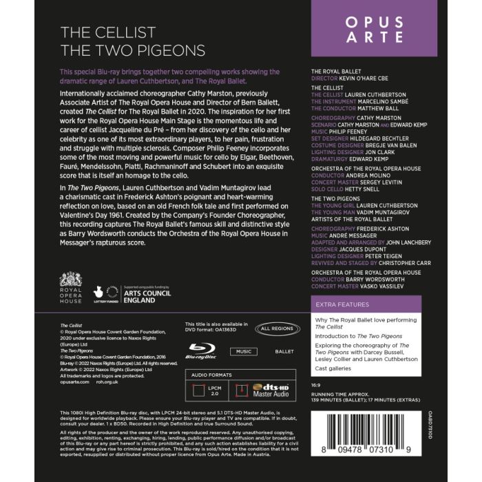 The Cellist; The Two Pigeons - slide-1