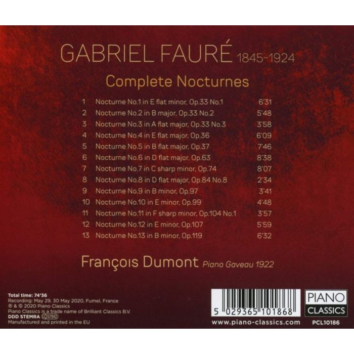 Fauré: Complete Nocturnes - slide-1
