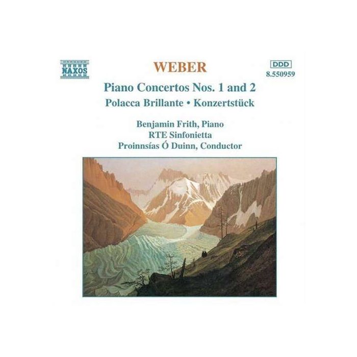 WEBER: Piano Concertos Nos. 1 and 2, Polacca brillante
