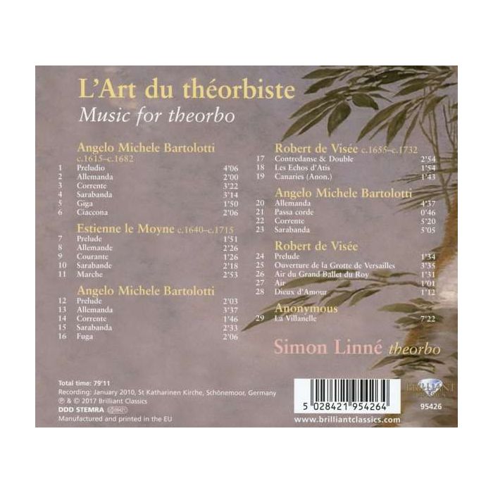 L'Art du Théorbiste Music for Theorbo - slide-1