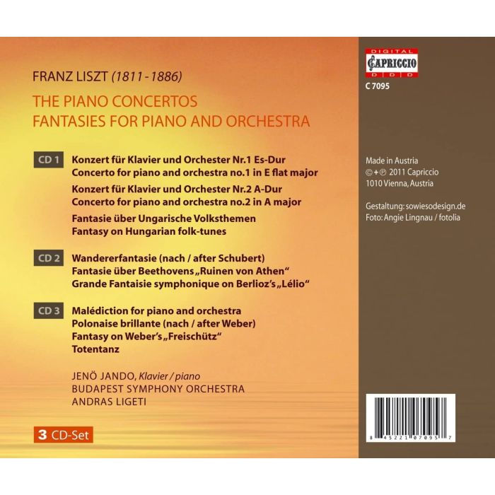 Liszt: Piano concertos (3CD) - slide-1