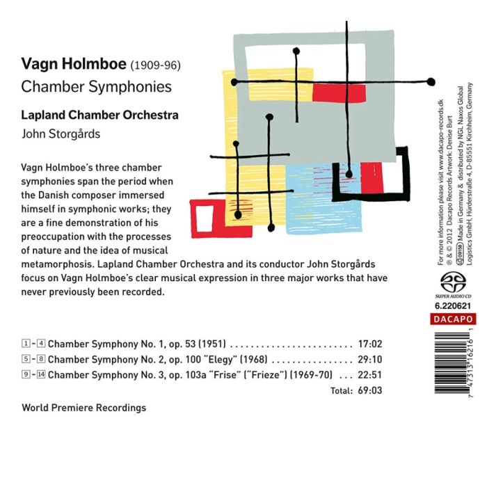 Holmboe: Chamber Symphonies - slide-1