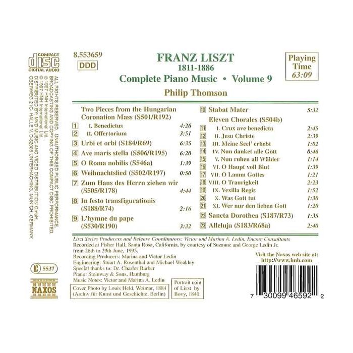 LISZT: Piano Music vol. 9 - slide-1