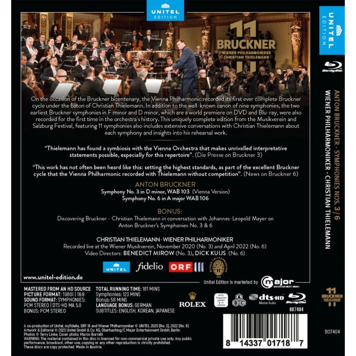 Bruckner: Symphonies Nos. 3 & 6 - slide-1