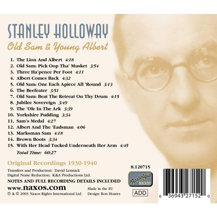 HOLLOWAY Stanley: Old Sam & Young Albert - slide-1
