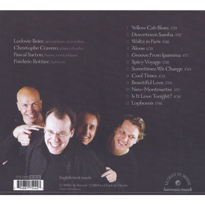 Ludovic Beier Quartet ‎– New Montmartre - slide-1