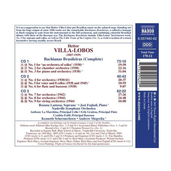 VILLA-LOBOS: Bachianas brasileiras (Complete) - slide-1