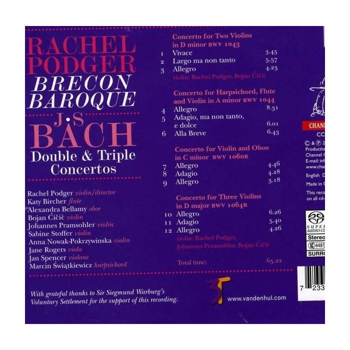 Bach: Double & Triple Concertos - slide-1