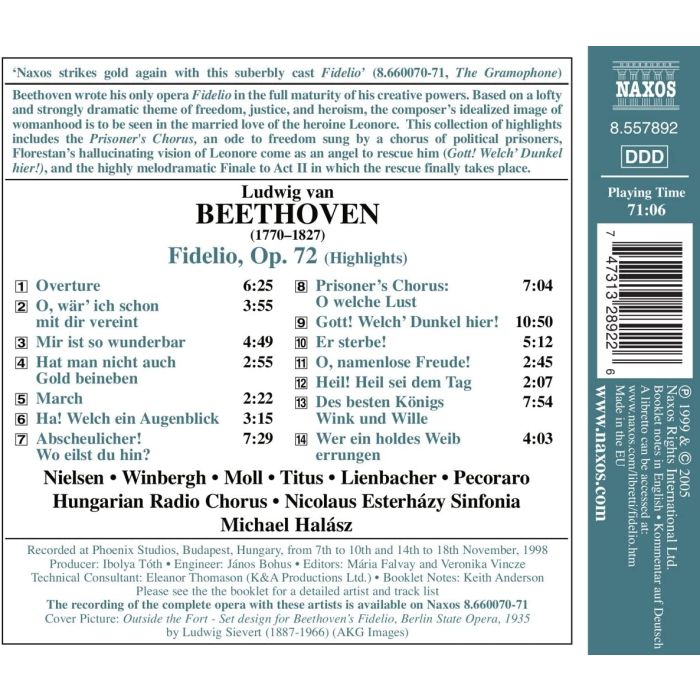 BEETHOVEN: Fidelio (highlights) - slide-1