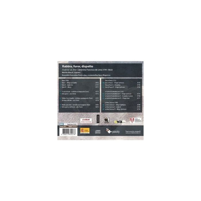Lima: Rabbia, furor, dispetto - Symphonies & airs - slide-1