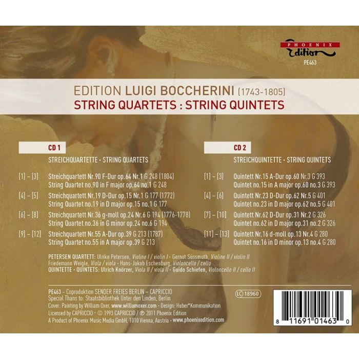Edition Luigi Boccherini: String Quartets, String Quintets - slide-1