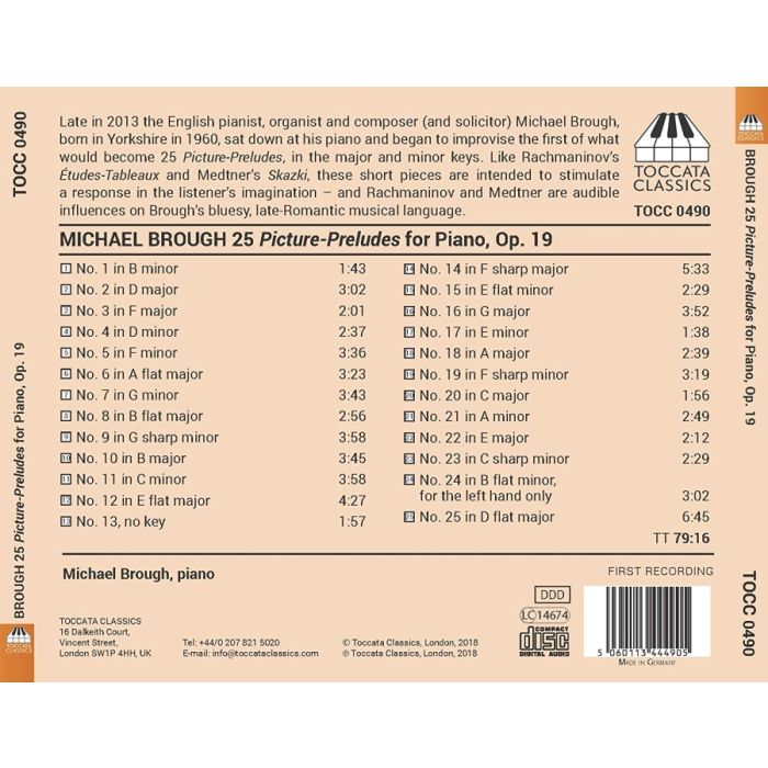 Brough: 25 Picture-Preludes for Piano - slide-1
