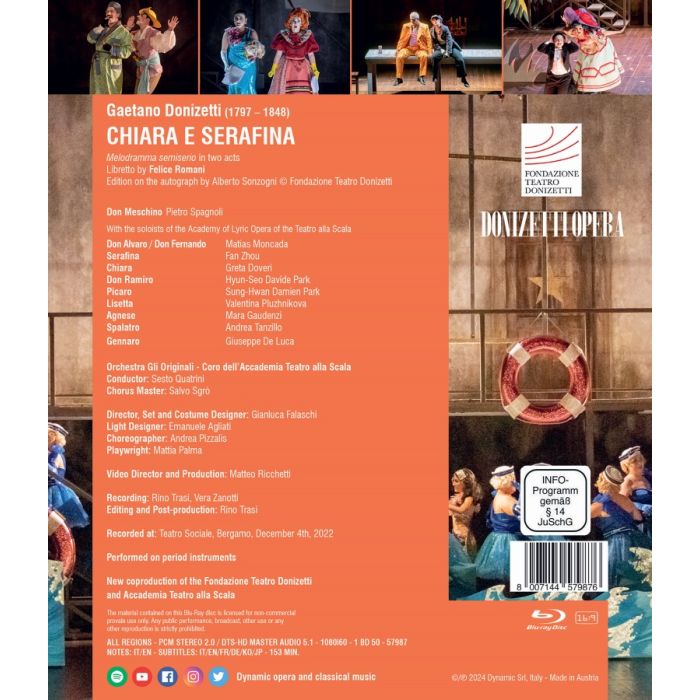 Donizetti: Chiara e Serafina - slide-1