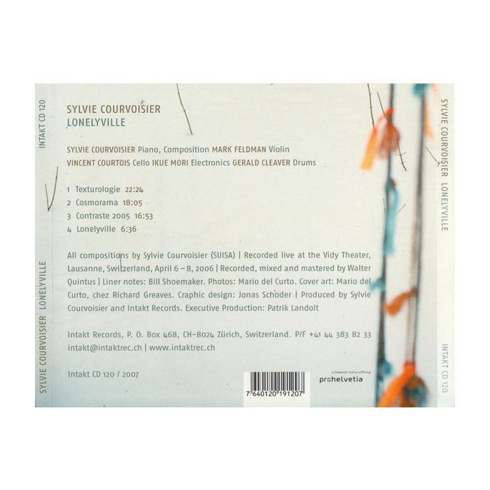 Sylvie Courvoisier: Lonelyville - slide-1