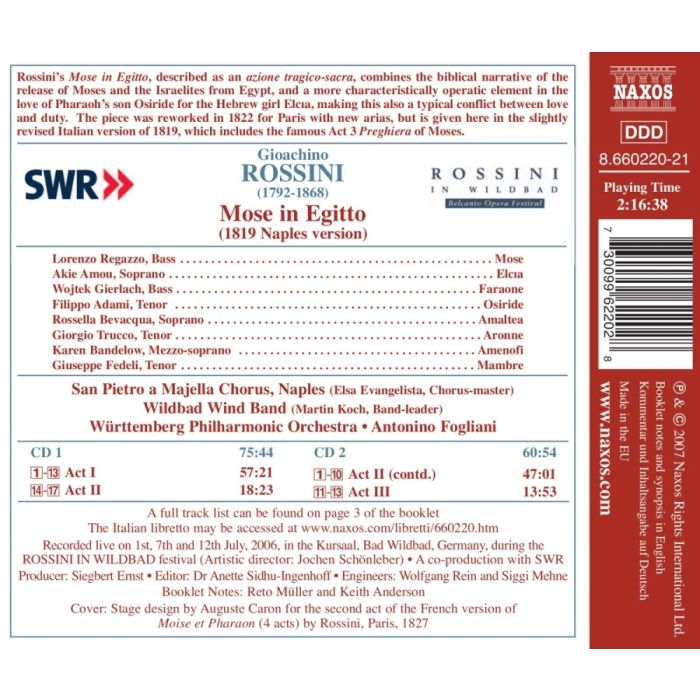 Rossini: Mose in Egitto (1819 Naples version) - slide-1