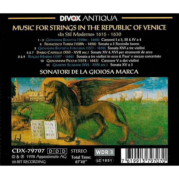 Music for Strings in the Republic of Venice   - slide-1