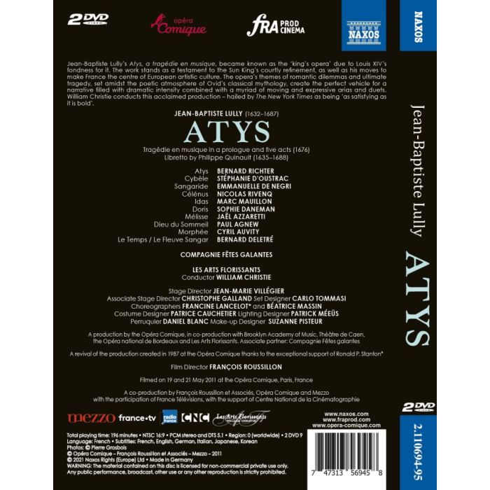 Lully: Atys - slide-1