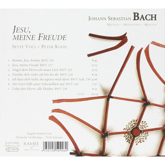 Bach: Jesu Meine Freude - Motets - slide-1