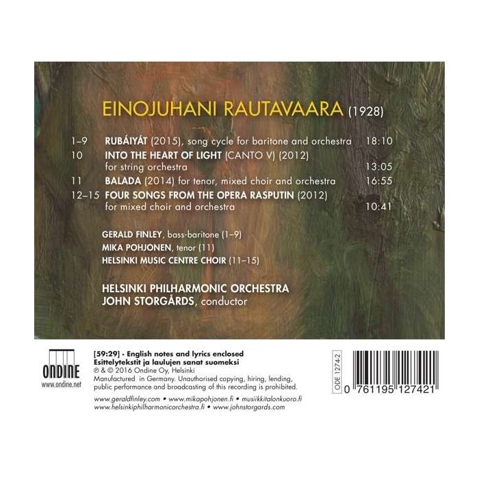 Rautavaara: Rubaiyat - slide-1