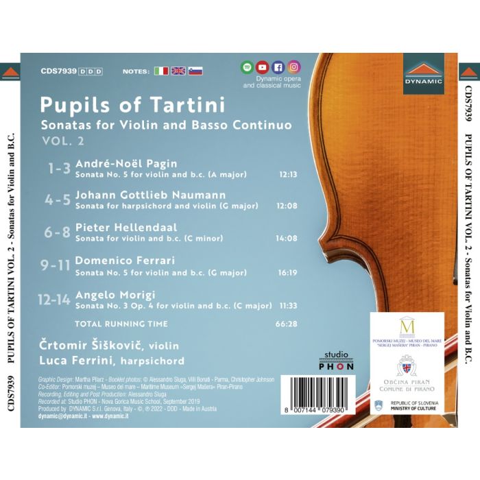 Pupils of Tartini Vol. 2 - slide-1