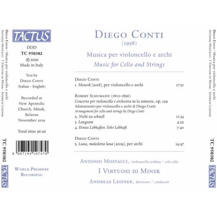 Conti: Music for Cello and Strings - slide-1