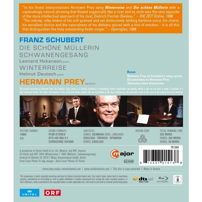 Prey Hermann: The Schubert Song Cycles  - slide-1