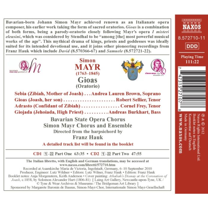 Mayr: Gioas - oratorio - slide-1