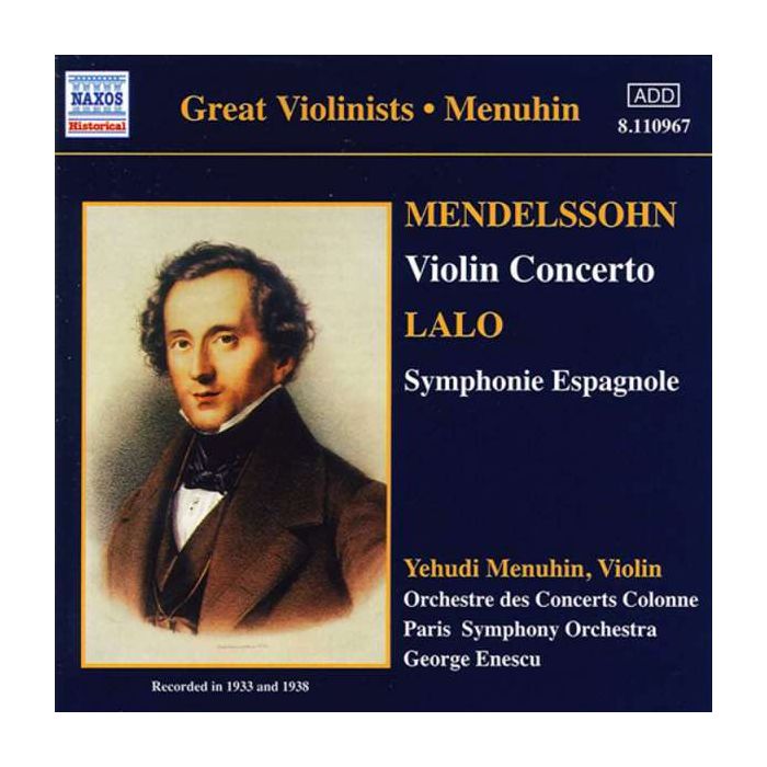 Lalo: Symphonie Espagnole / Mendelssohn: Violin Concertosin E minor