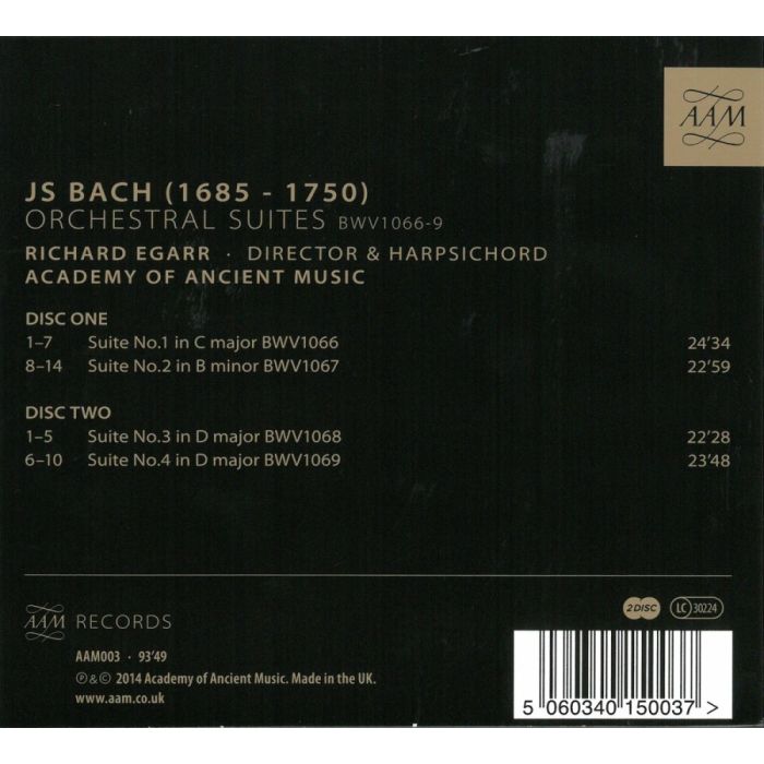 Bach: Orchestral Suites BWV1066-69 - slide-1