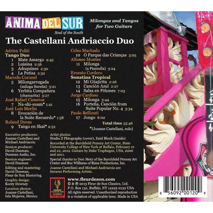 Anima del Sur - Milongas & Tangos for Two Guitars - slide-1