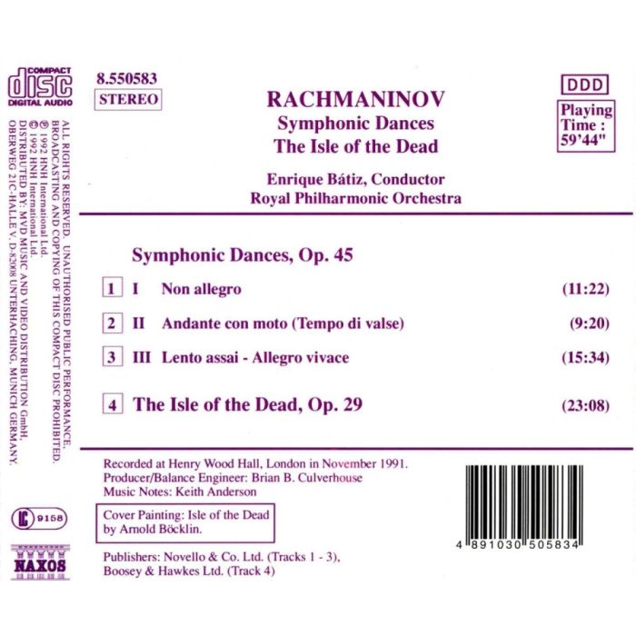 Rachmaninov: Symphonic Dances, The Isle of the Dead - slide-1