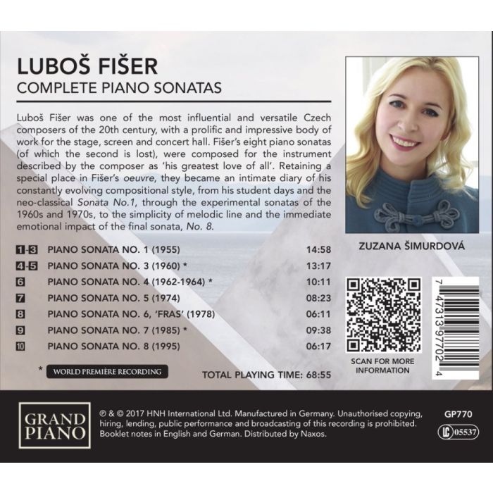 Fiser: Complete Piano Sonatas - slide-1