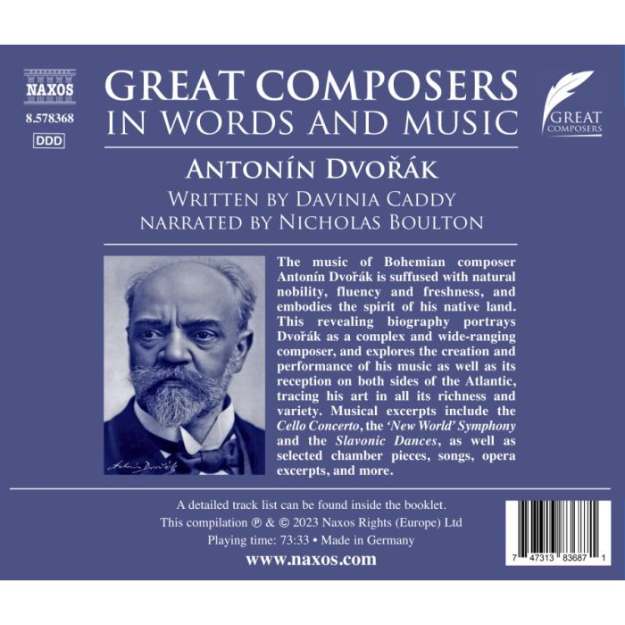 Great Composers in Words and Music: Dvorak - slide-1