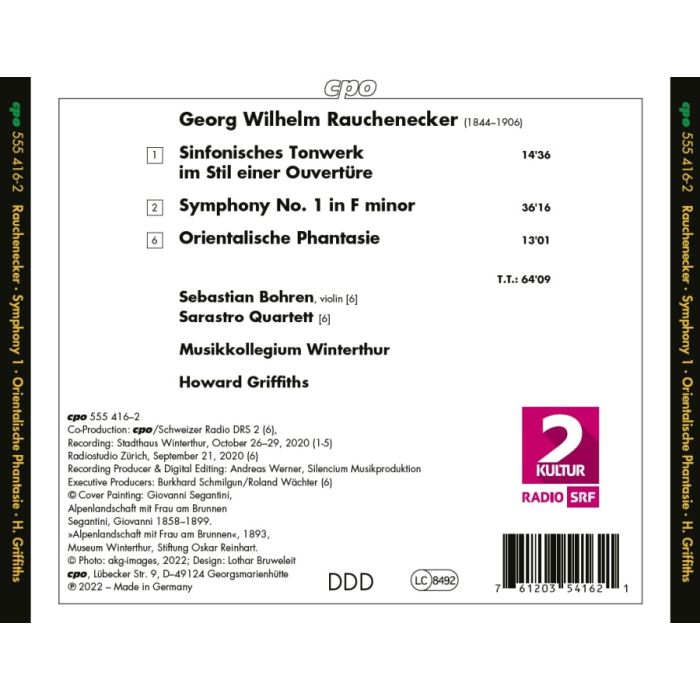 Rauchenecker: Symphony No. 1; Orientalische Phantasie - slide-1