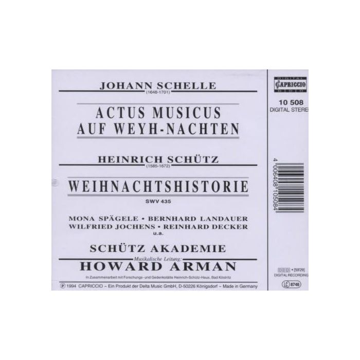 Schelle: Actus Musicus auf Weyh-Nachten - slide-1