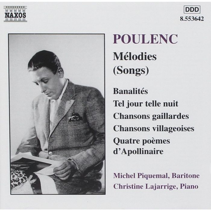 POULENC: Melodies ( Songs )