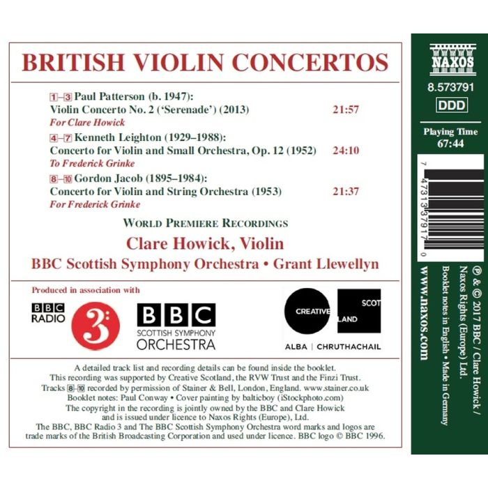 British Violin Concertos - slide-1